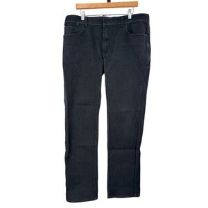 Rapha Jeans Mens 38x34 Black Sky Pro Cycling Slim Straight Technical Commuter